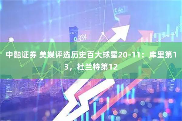 中融证券 美媒评选历史百大球星20-11：库里第13，杜兰特第12